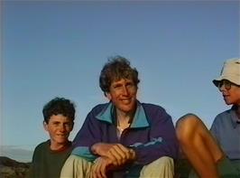 Michael Jones is interviewed on camera by Paul Hardman